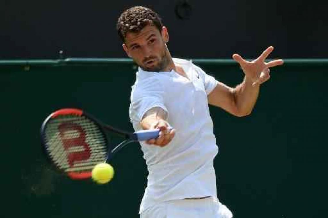 ATP Cincinnati - Grigor Dimitrov heeft als eerste ticket voor halve finales beet