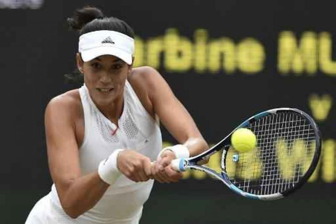 WTA Cincinnati - Garbine Muguruza houdt titelverdedigster en 's werelds nummer 1 Pliskova uit finale