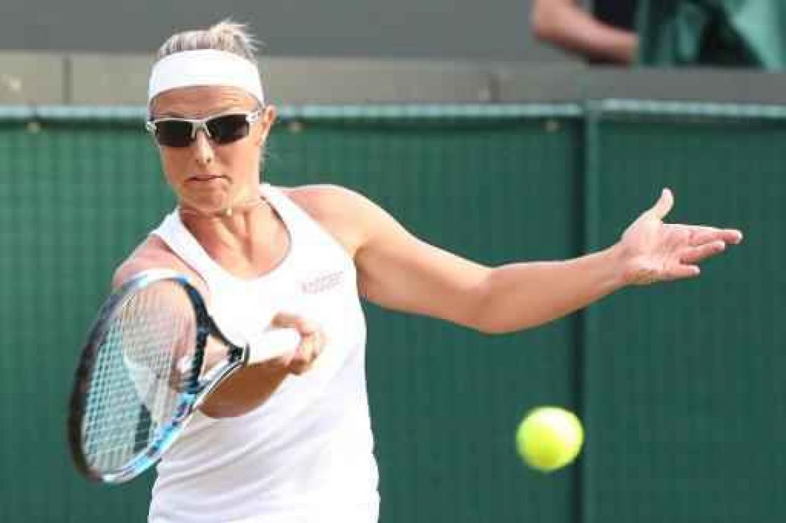 WTA New Haven - Kirsten Flipkens bereikt laatste voorronde