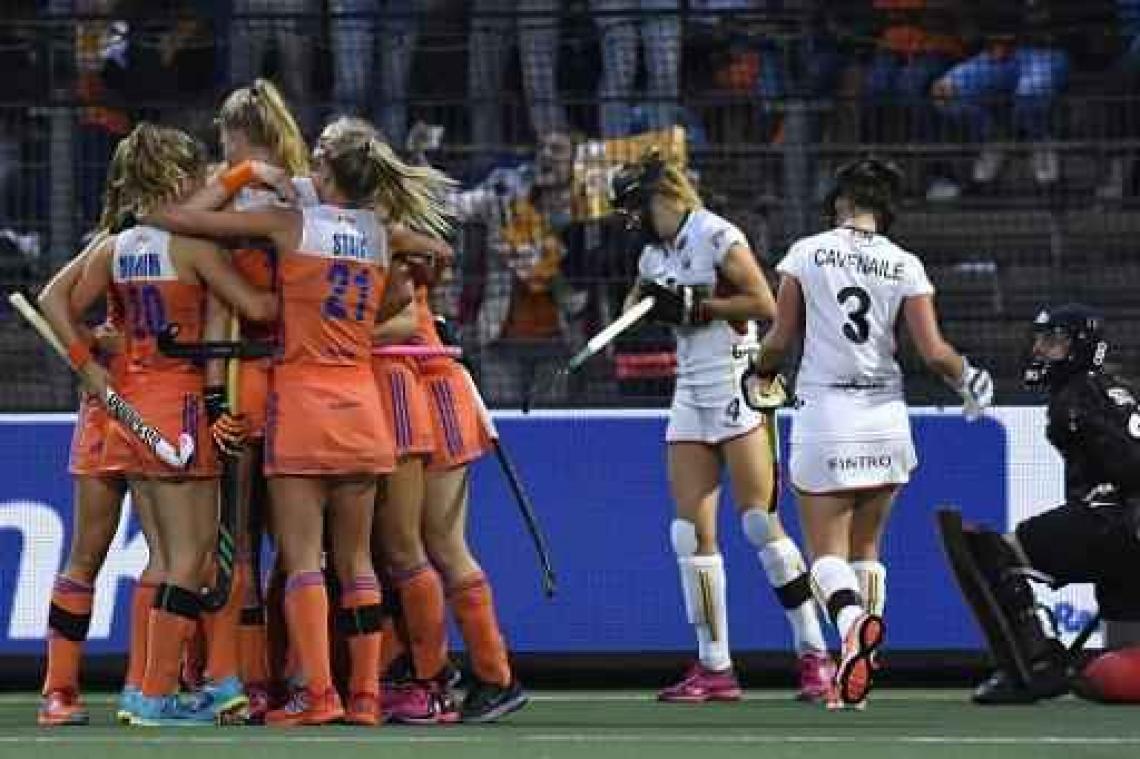 EK hockey (v) - Red Panthers verliezen nipt van Nederland