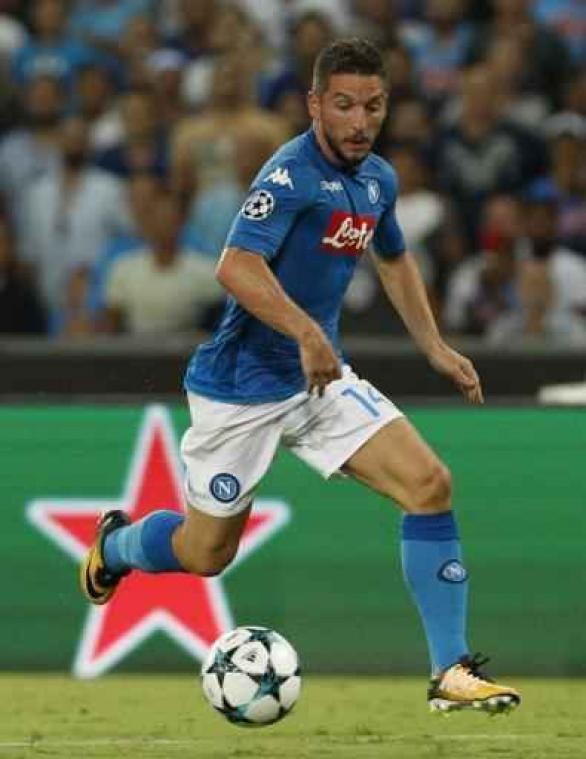 Dries Mertens onzeker voor Champions League-duel tegen Nice