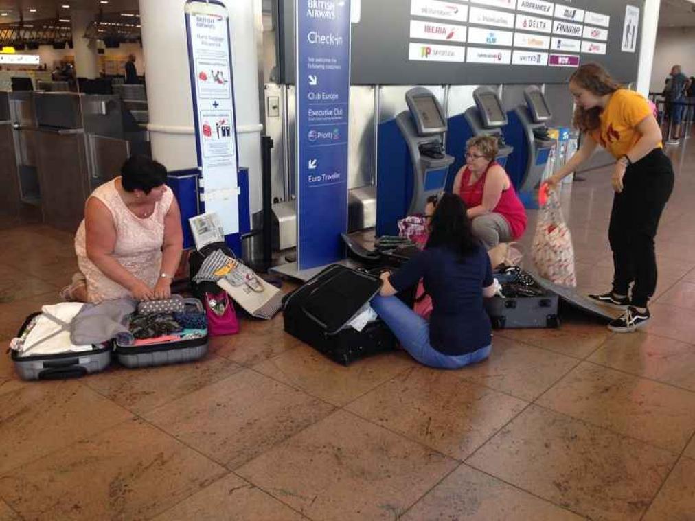 Al 10.000 reizigers getroffen door staking Swissport