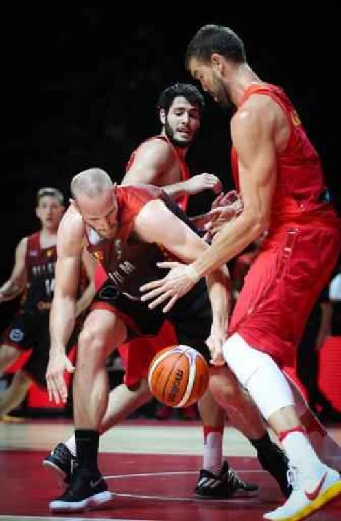 EK basket (m) - Belgian Lions kunnen voor eigen volk geen tweede keer stunten tegen Spanje