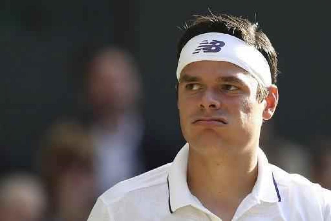 US Open: polsblessure houdt Milos Raonic weg uit New York