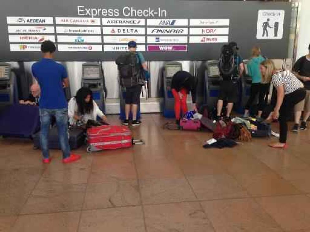 Brussels Airport: "Kom niet naar luchthaven voor vertraagde bagage"