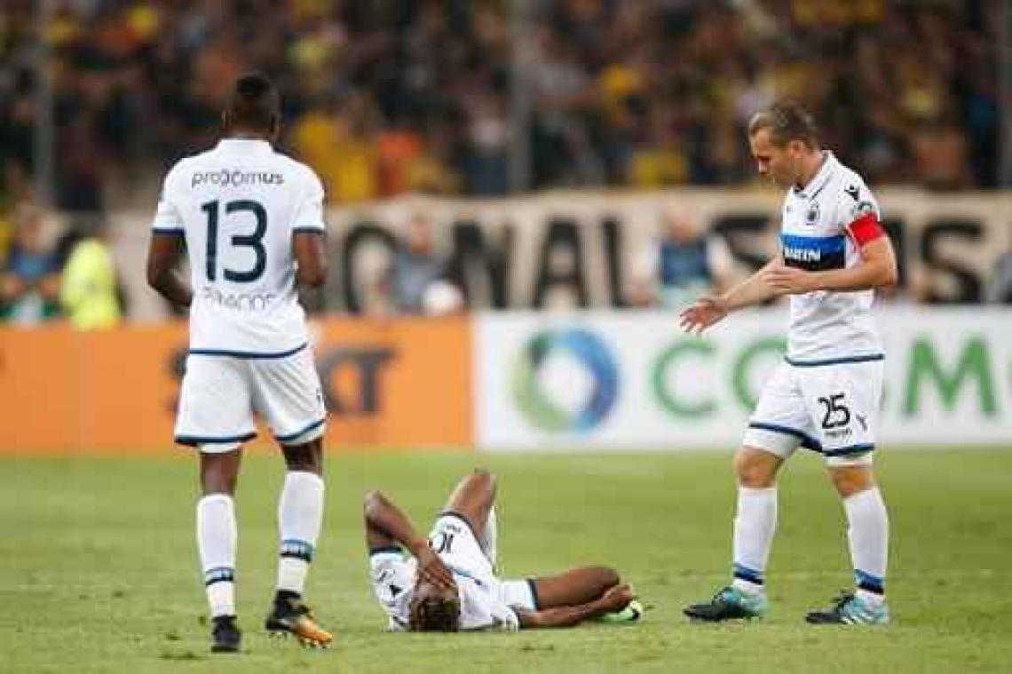 Europa League - Club Brugge verlaat Europa met schaamrood op de wangen na 3-0 nederlaag in Athene