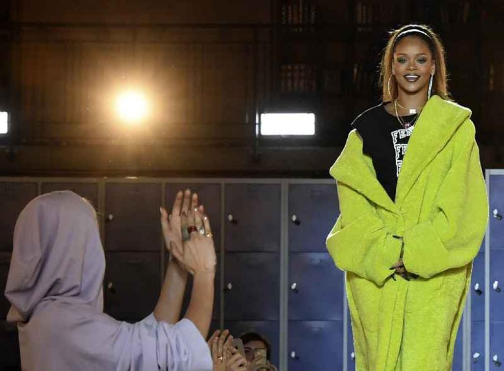 Back to school in de nieuwe Fenty-collectie van Rihanna