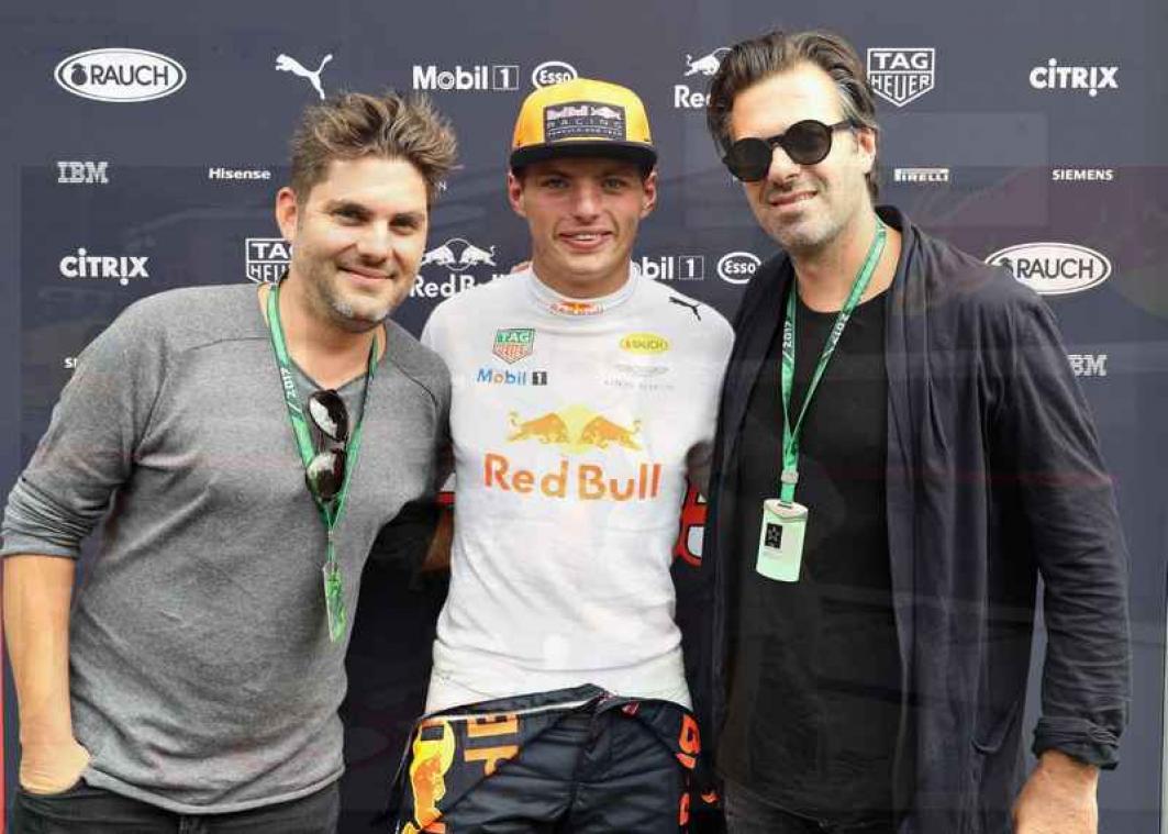 Jeroen Meus en Sergio Herman proeven van F1 bij Red Bull Racing