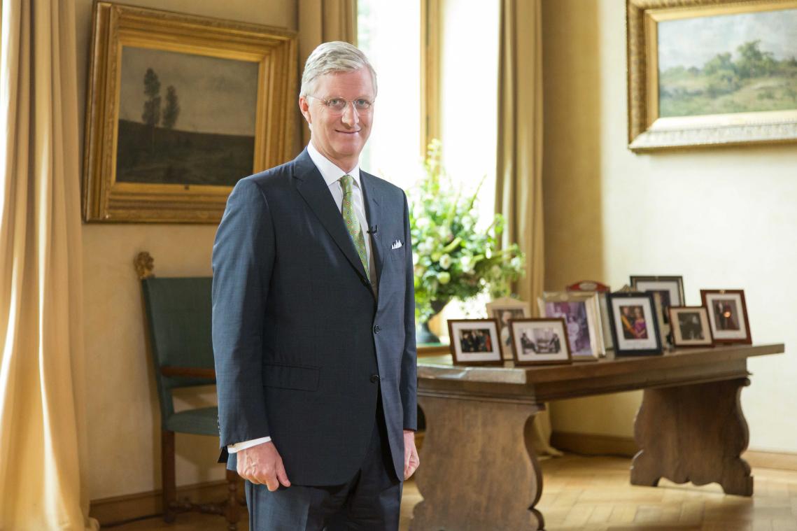 Koning Filip waarschuwt voor sociale media