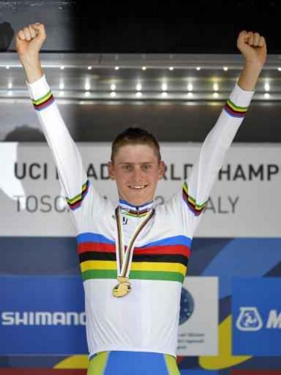 Jonge Sloveen Matej Mohoric boekt eerste WorldTourzege
