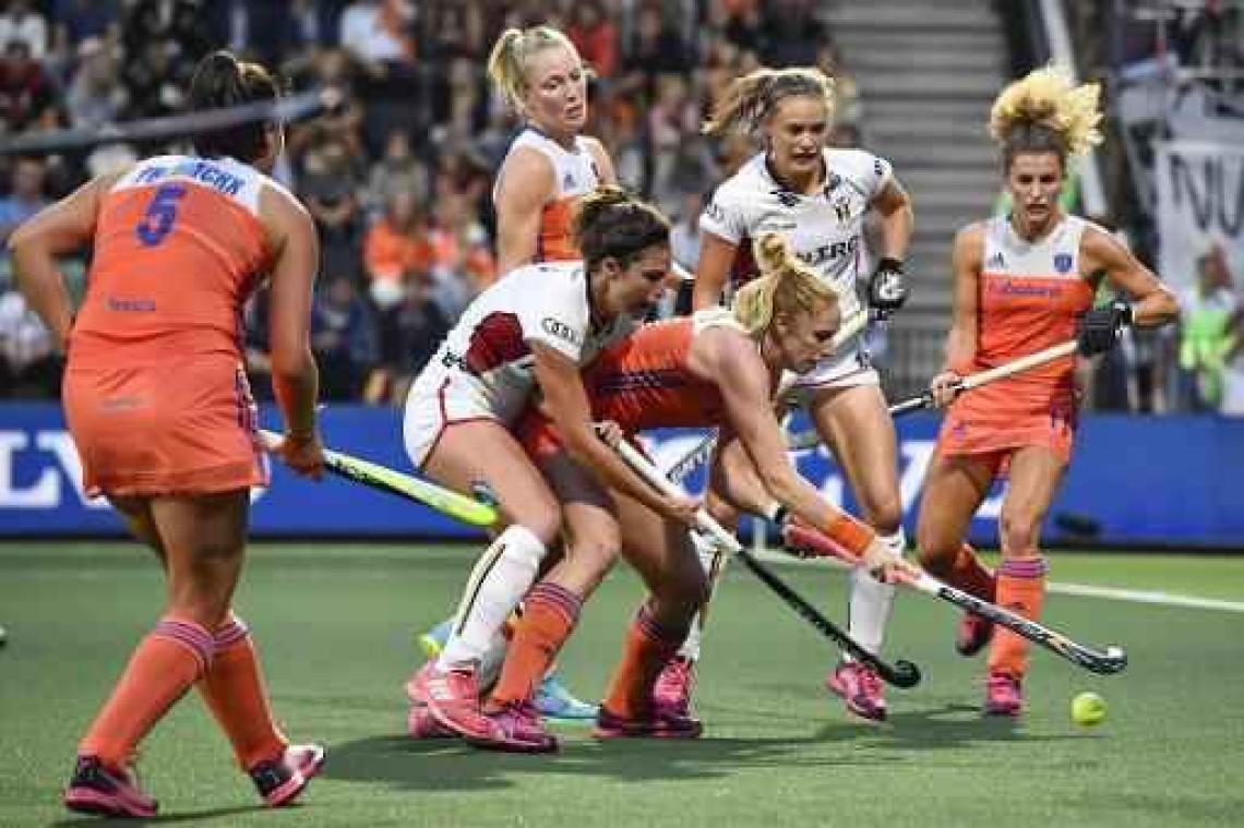 EK hockey (v) - België pakt zilver na 0-3 nederlaag tegen Nederland