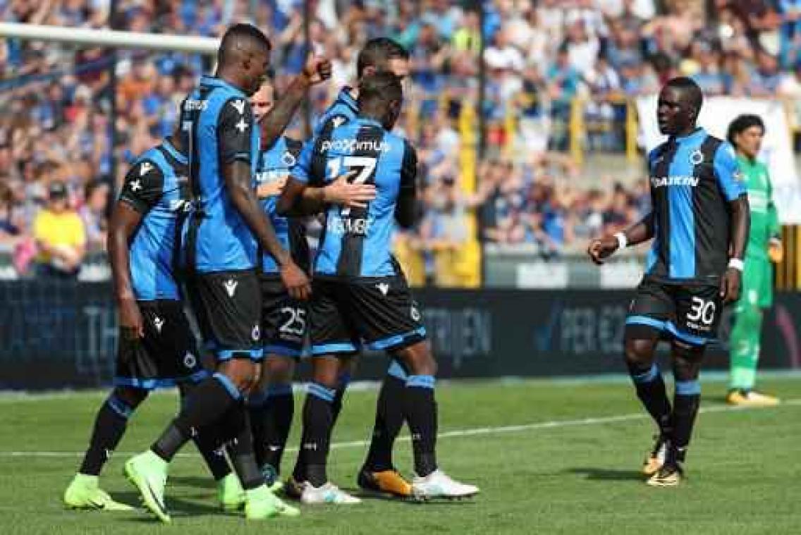 Jupiler Pro League - Club Brugge behoudt het maximum na vlotte zege tegen Standard