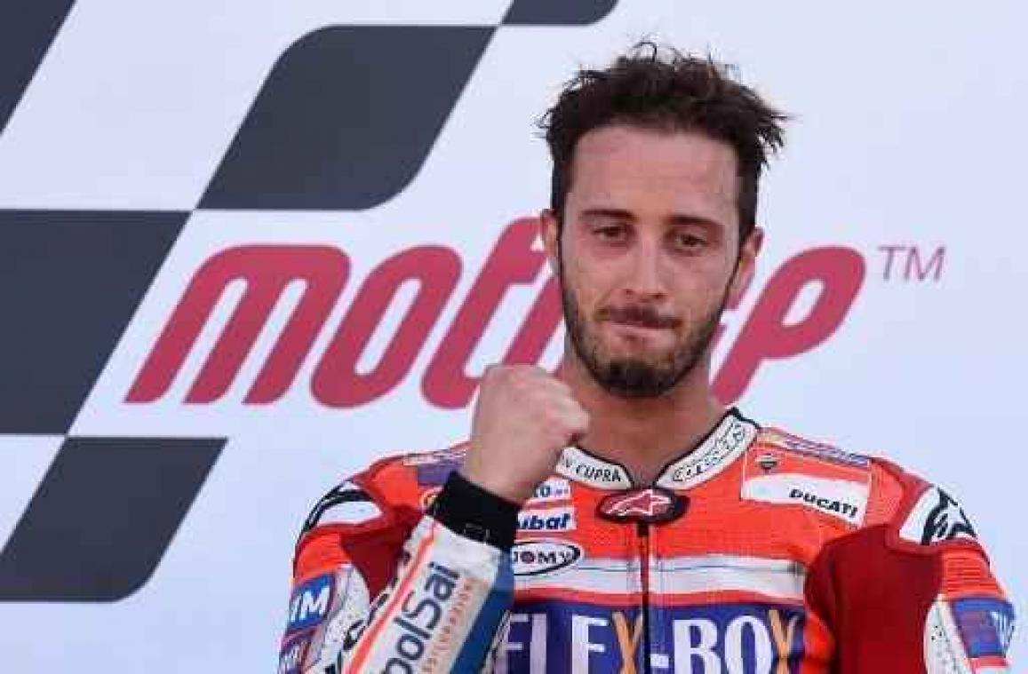 WK snelheid - GP van Groot-Brittannië - Andrea Dovizioso pakt zowel winst als leiding in WK-tussenstand