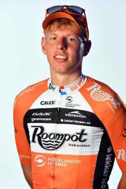 Schaal Sels - Taco van der Hoorn houdt Wout van Aert van nieuwe zege