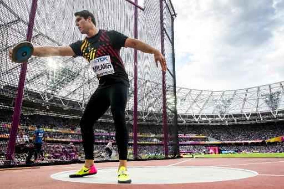 IAAF World Challenge - Philip Milanov tweede in discuswerpen in Berlijn