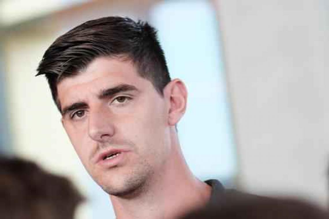 Rode Duivels - Thibaut Courtois: "Alleen Hazard zelf weet hoe het met zijn enkel is"