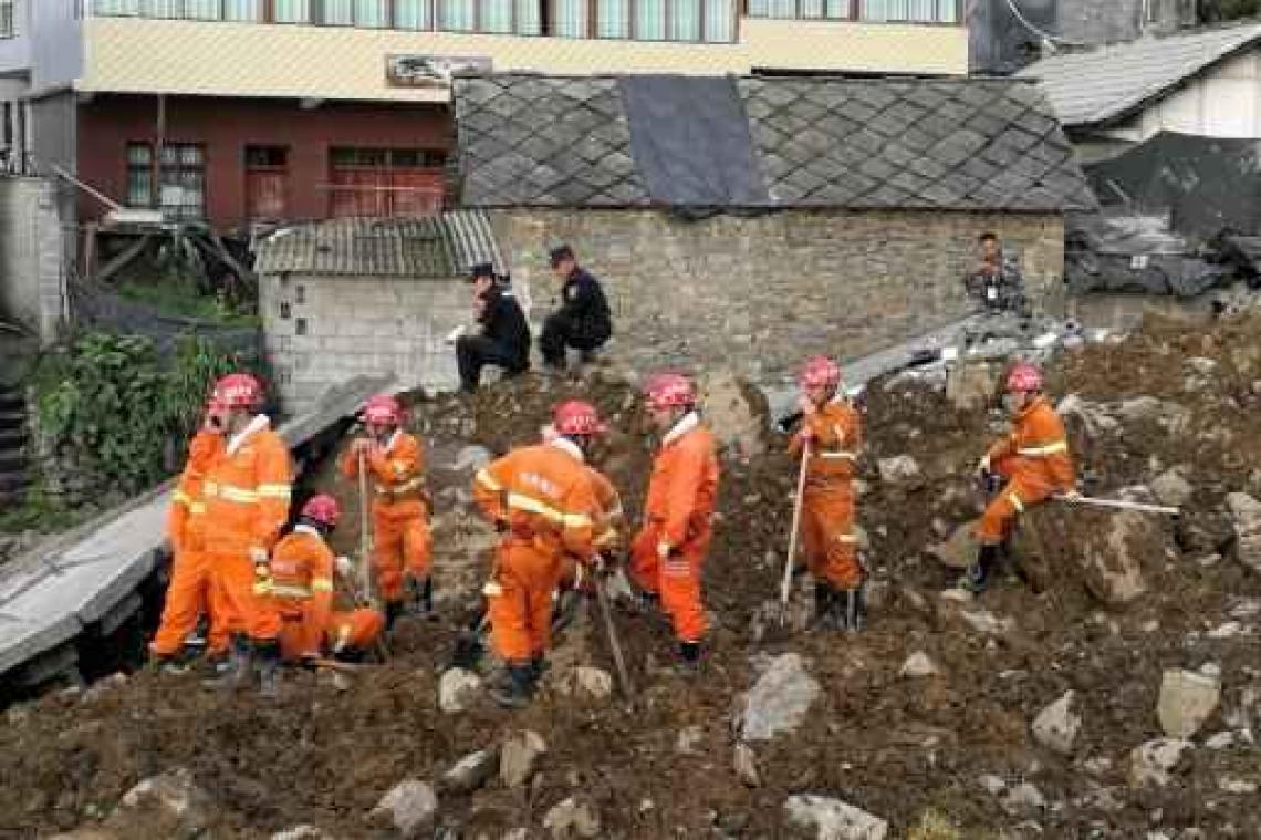 Al meer dan dertig vermisten bij aardverschuiving in China