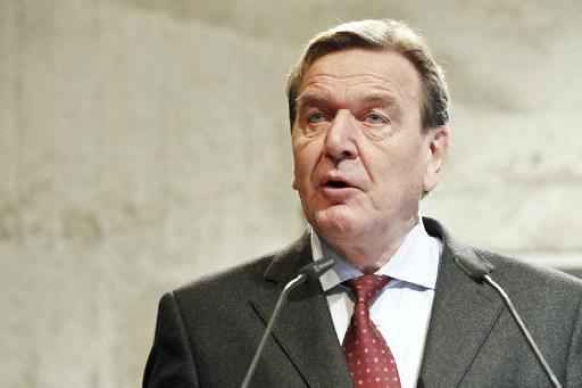 "Gerhard Schröder in de running als voorzitter Rosneft"