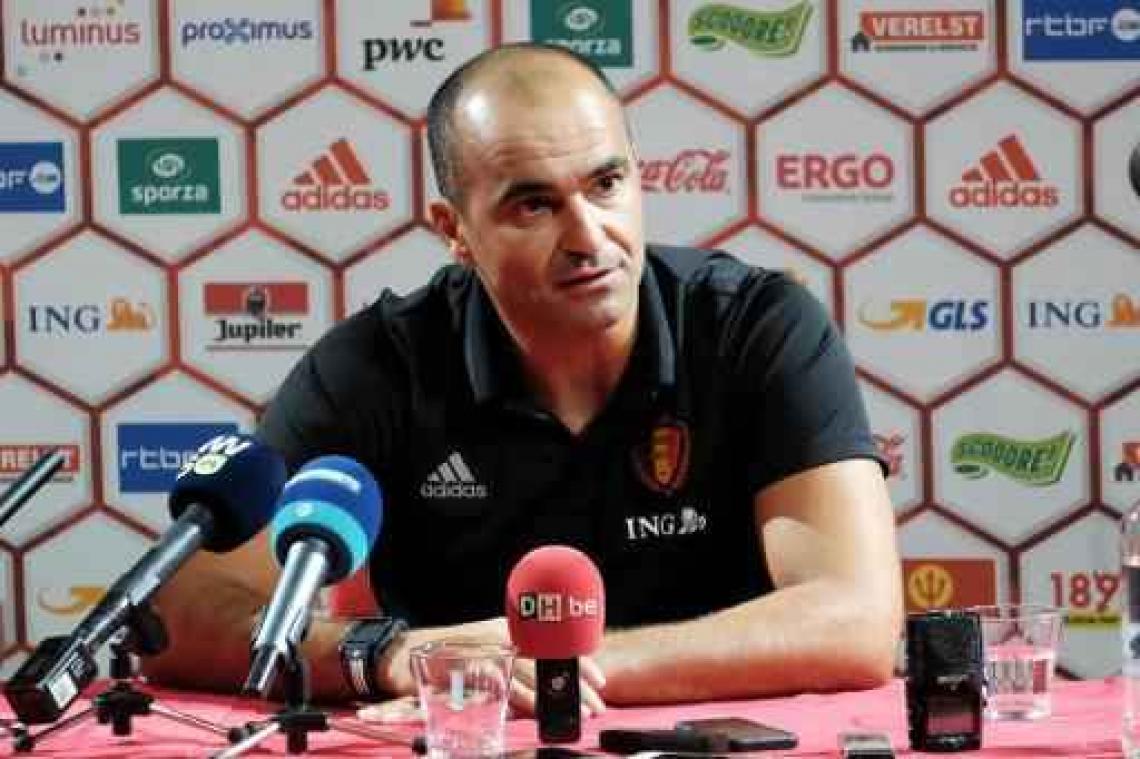 Roberto Martinez zal elftal niet door elkaar gooien voor wedstrijd tegen Gibraltar