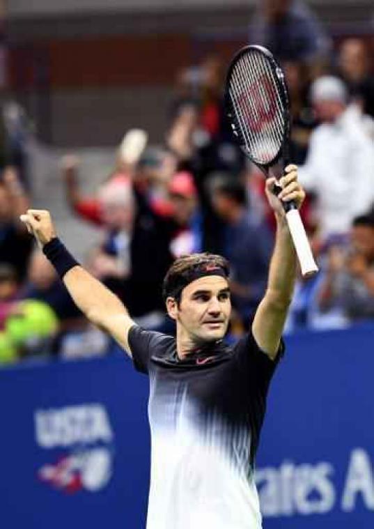 US Open - Federer door naar tweede ronde na vijfsetter