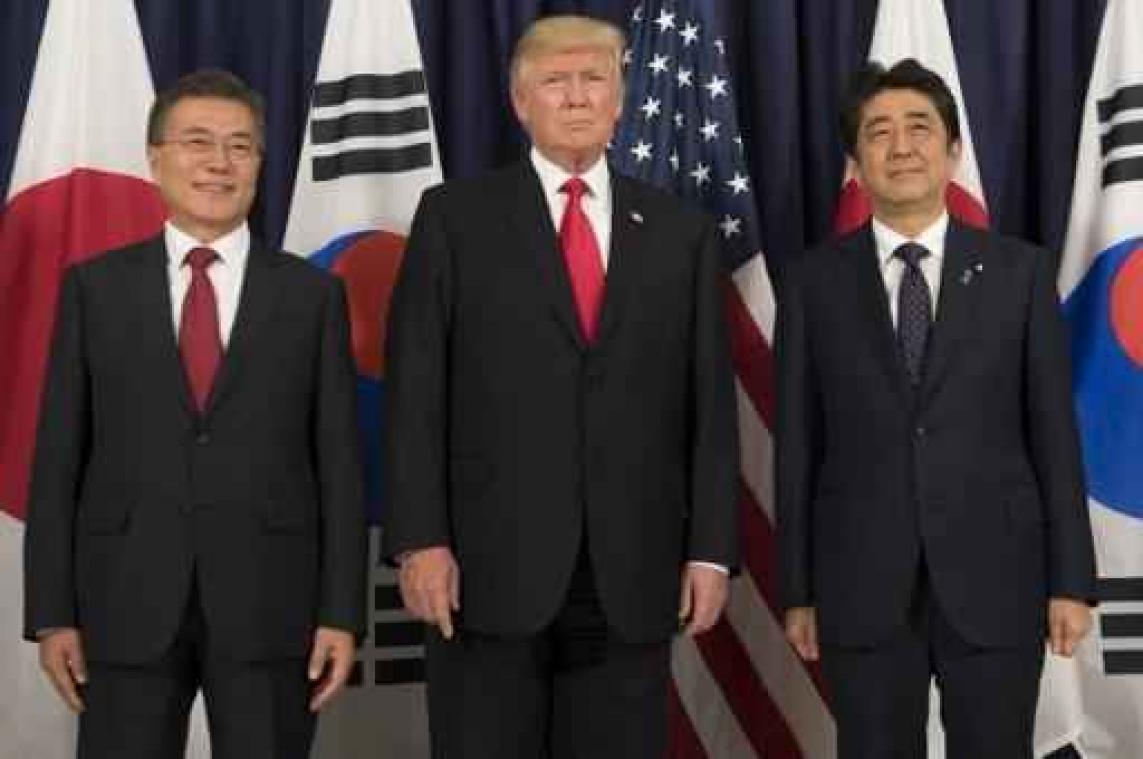 Japan en Zuid-Korea willen dat druk op Pyongyang wordt opgevoerd