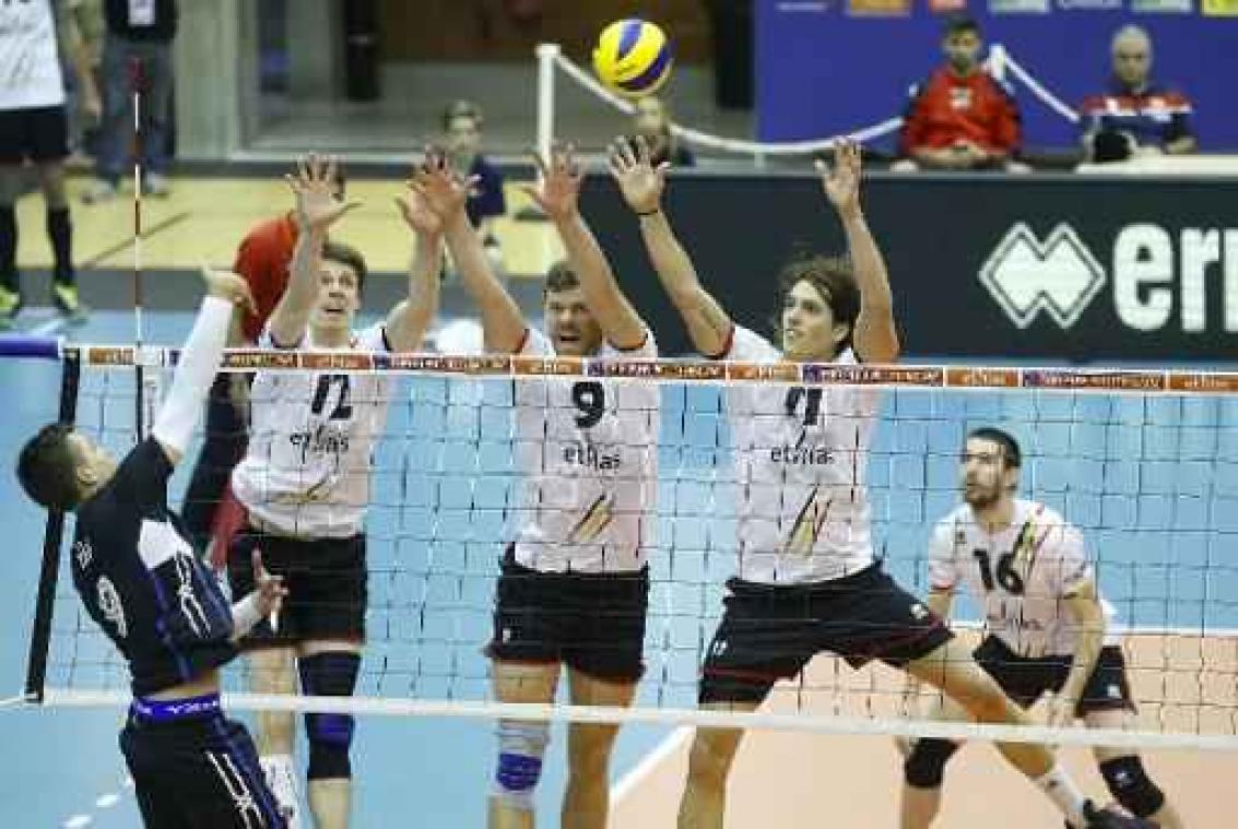 EK volley (m) - Red Dragons tegen Italië in kwartfinales