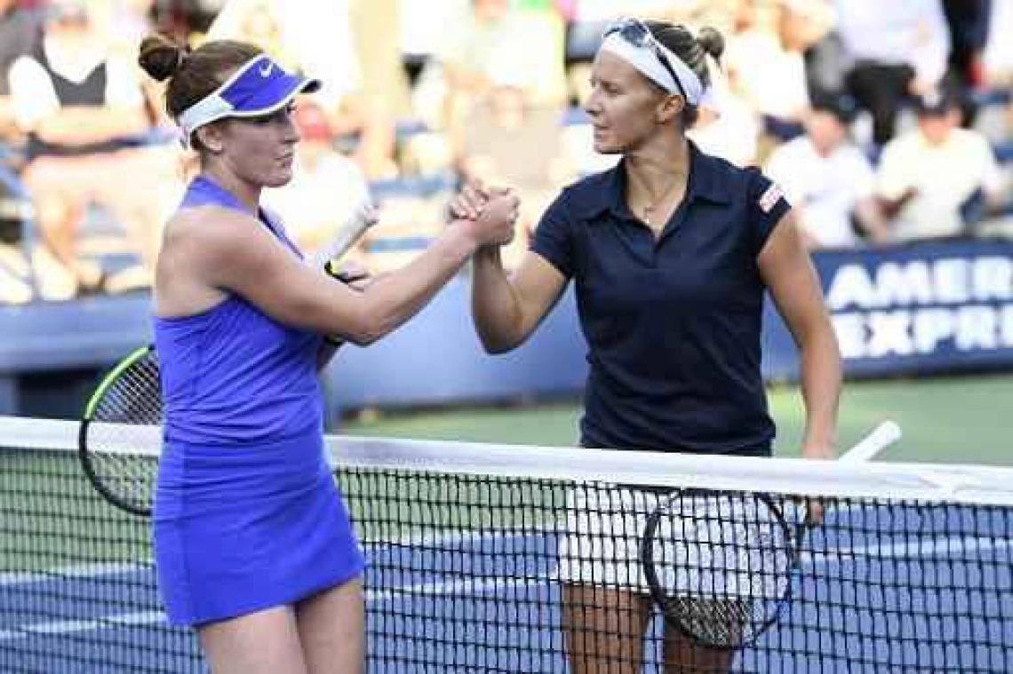 US Open - Kirsten Flipkens stuurt Madison Brengle wandelen in twee sets