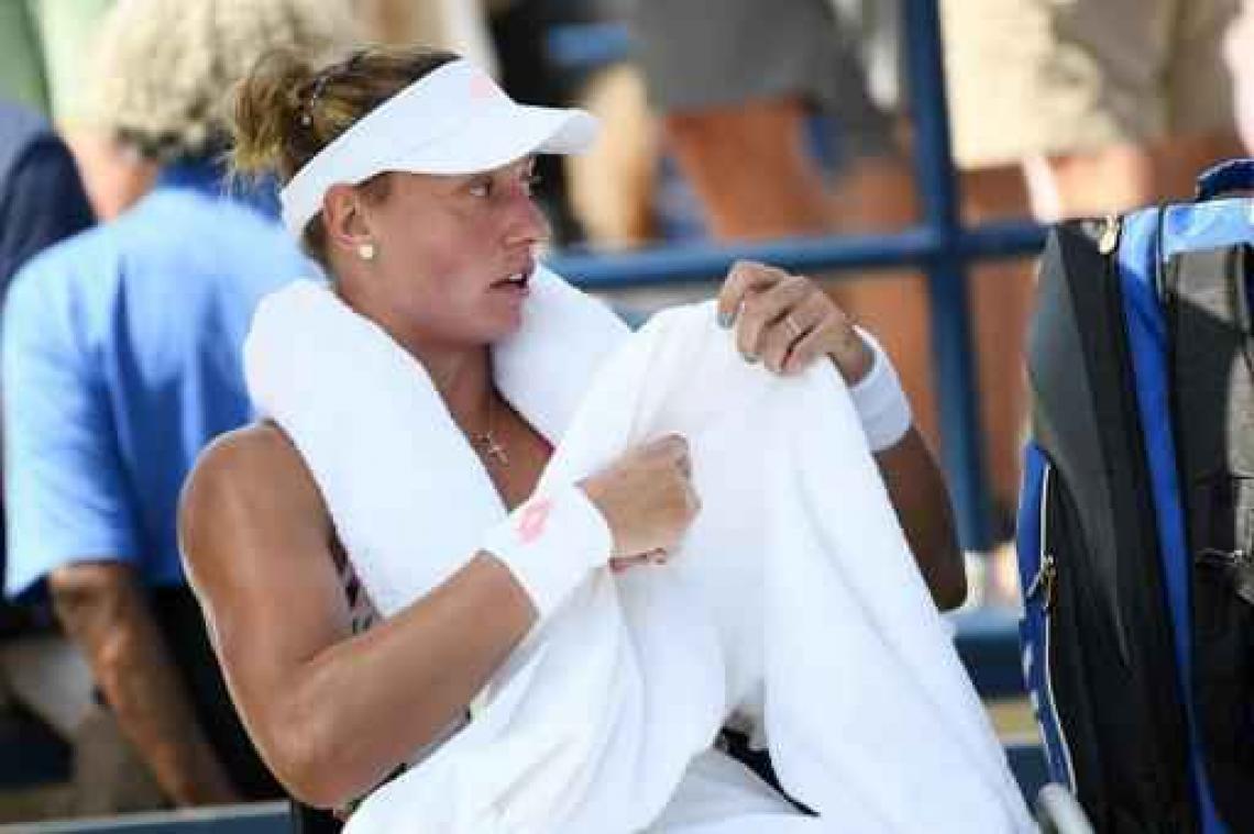 Wickmayer geraakt niet voorbij Kanepi in tweede ronde US Open