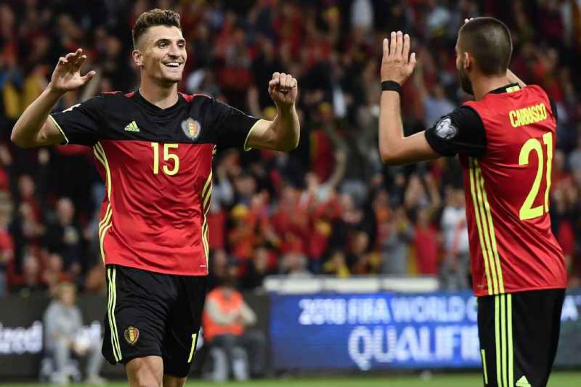 Rode Duivels peuzelen Gibraltar helemaal op