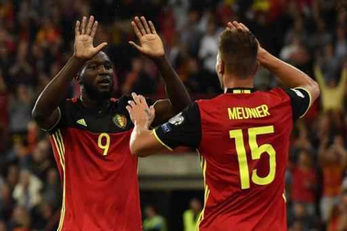 Rode Duivels - Rode Duivels op zucht van WK na doelpuntenkermis tegen Gibraltar