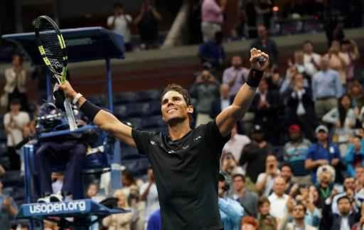 US Open: Nadal heeft vier sets nodig tegen Japanner Daniel