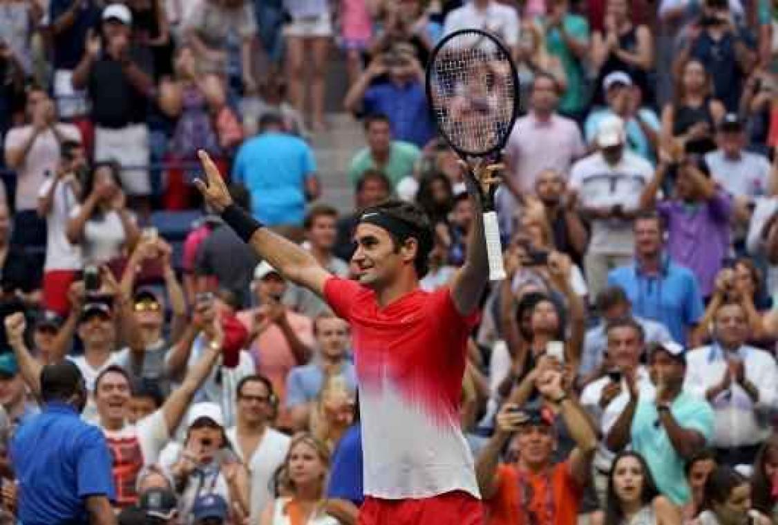 US Open: Federer moet zwoegen tegen Youzhny