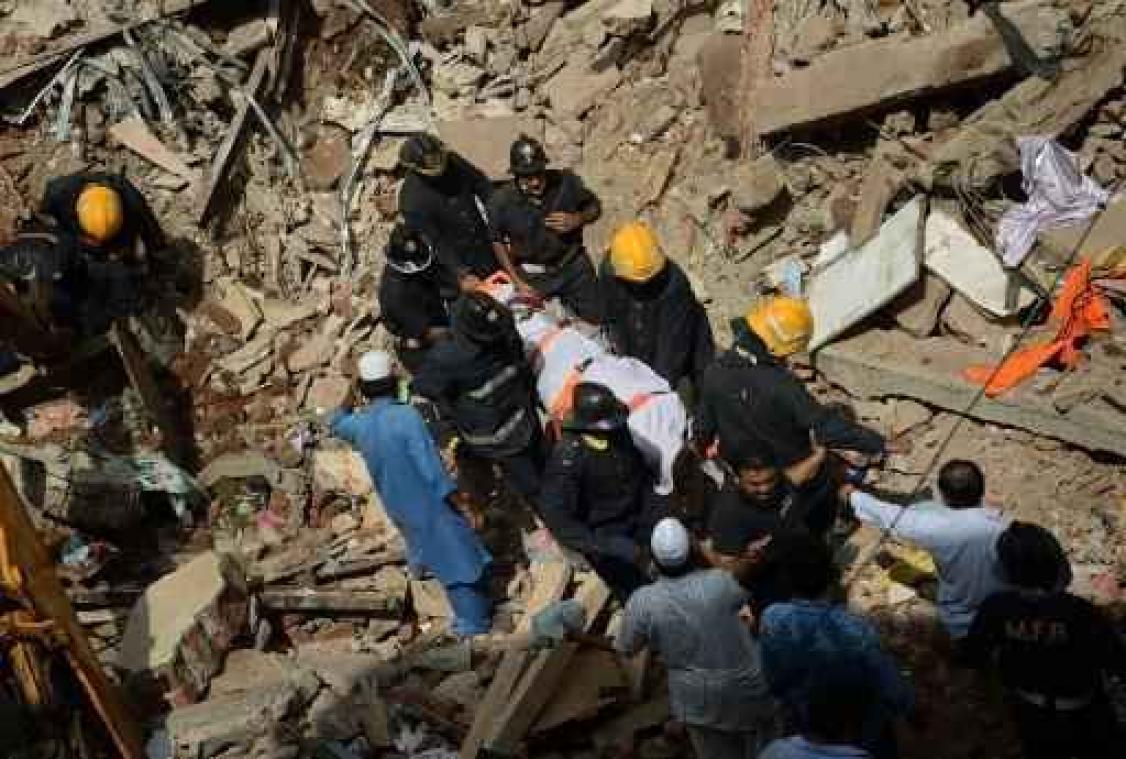 Dodental na instorting van gebouw in Mumbai loopt op tot 33