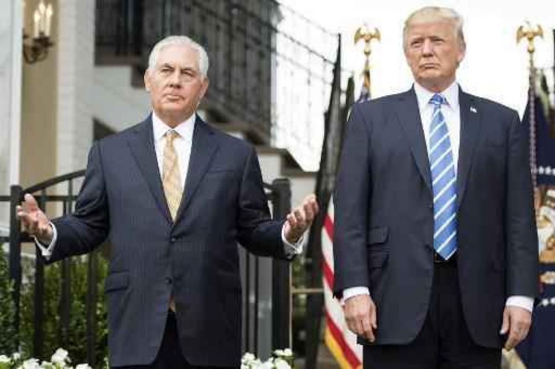 Speculatie over "imminent" ontslag Amerikaanse buitenlandminister Tillerson
