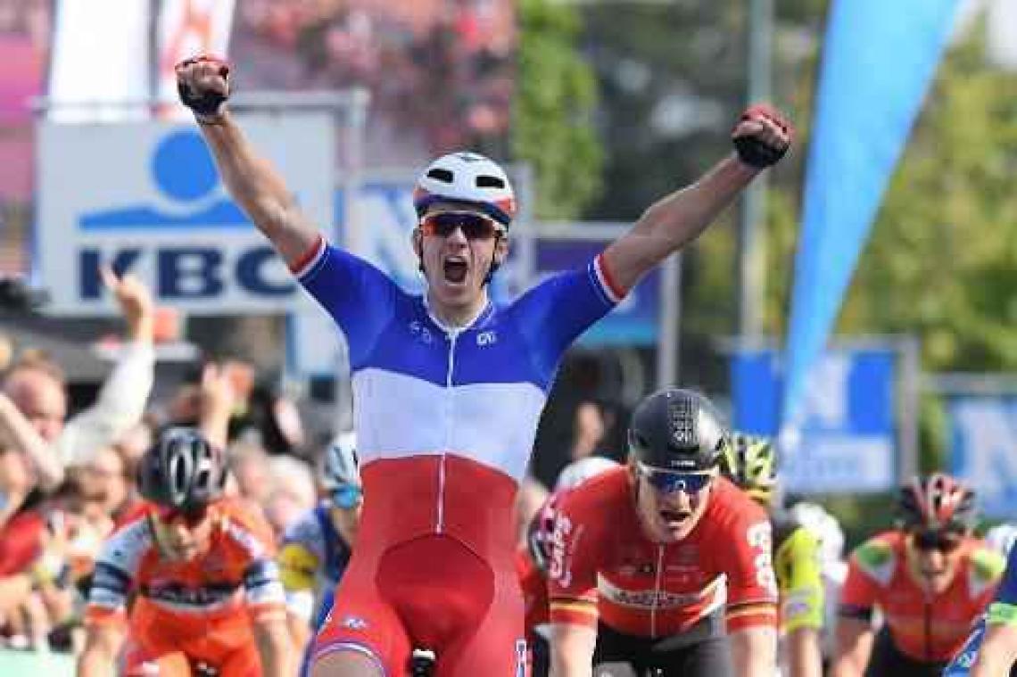 Franse kampioen Démare houdt Marko Kump en André Greipel achter zich in Brussels Cycling Classic