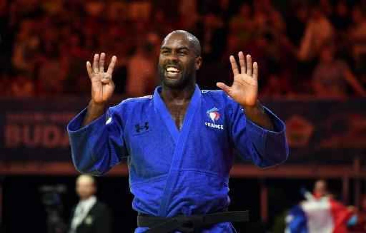 WK judo - Teddy Riner pakt met ippon negende wereldtitel
