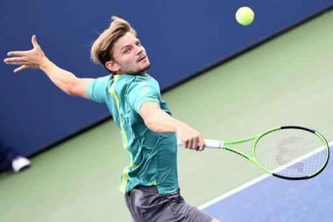 US Open - David Goffin voorbij Gael Monfils naar achtste finales