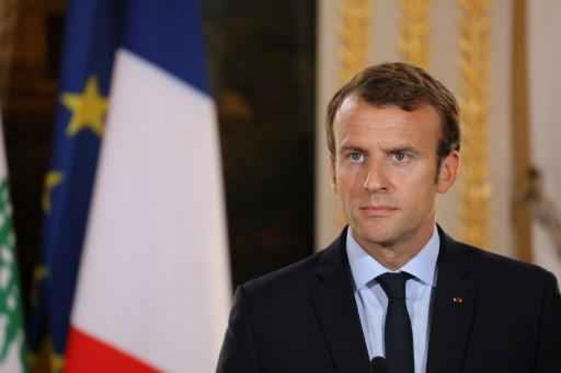 Macron roept internationale gemeenschap op "met de grootste kordaatheid" te reageren op nucleaire test Noord-Korea