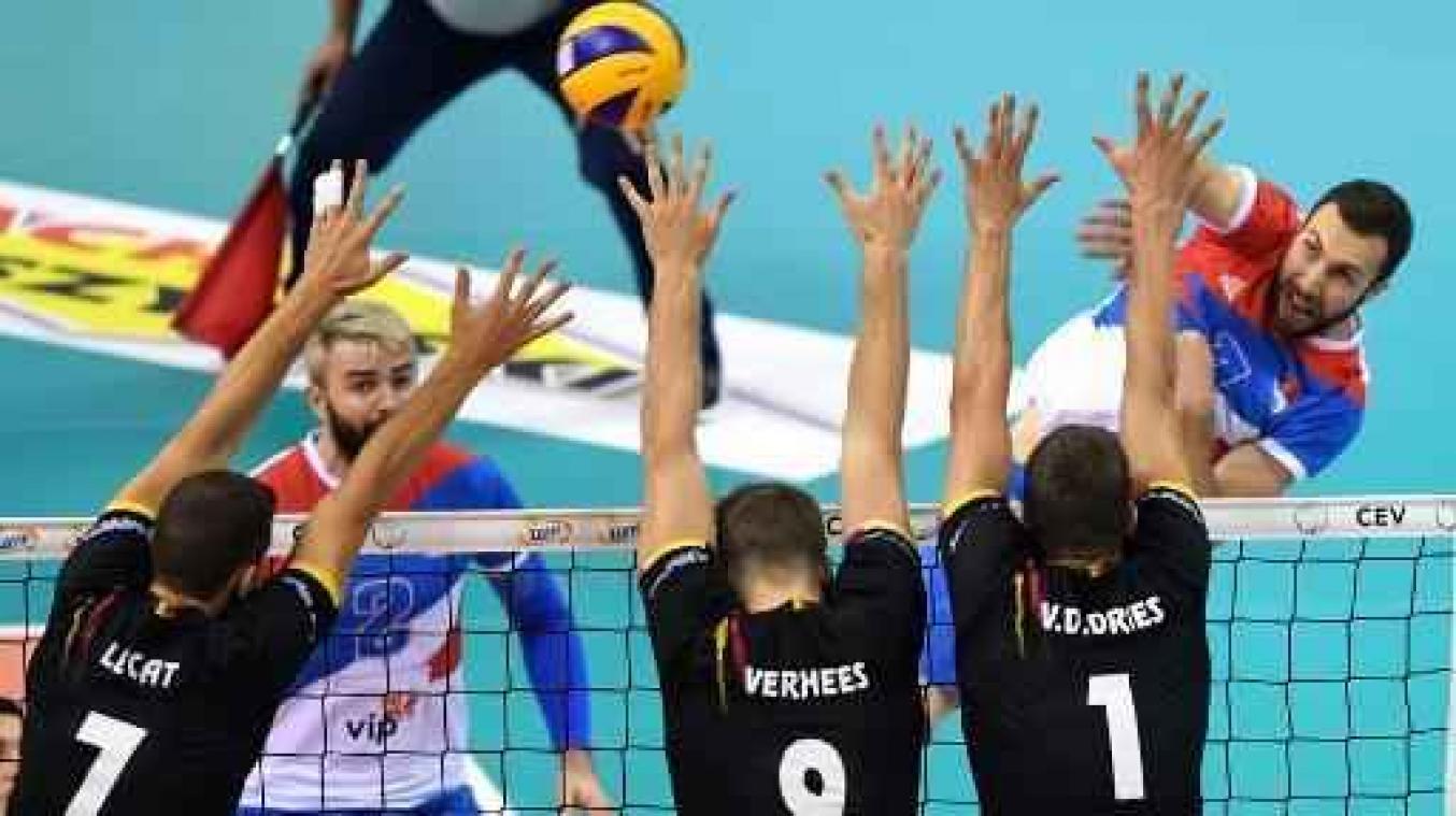 EK volley (m) - Dragons grijpen net naast medaille