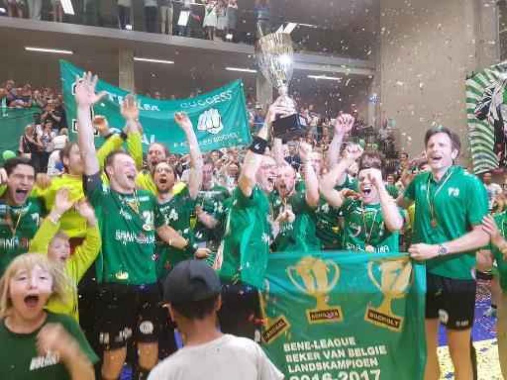 EHF Cup handbal (m) - Bocholt haalt opnieuw fors uit