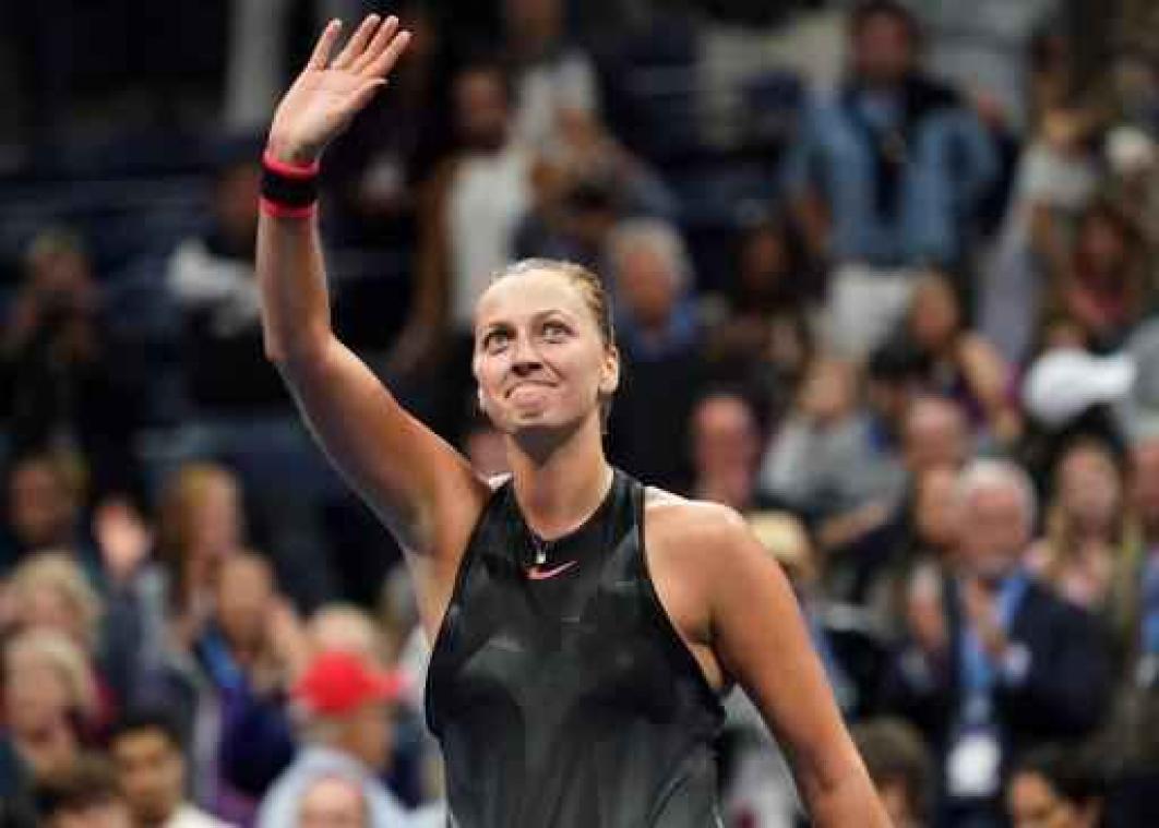 US Open - Kvitova schakelt Muguruza uit