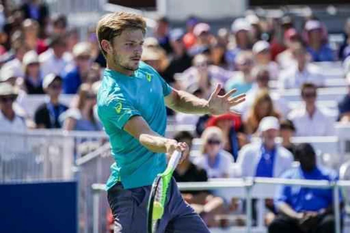 US Open - David Goffin: "Het was bijna onmogelijk om te winnen vandaag"