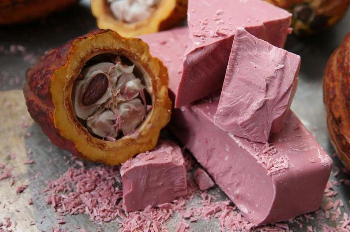 Heerlijk: er bestaat nu ook roze chocolade