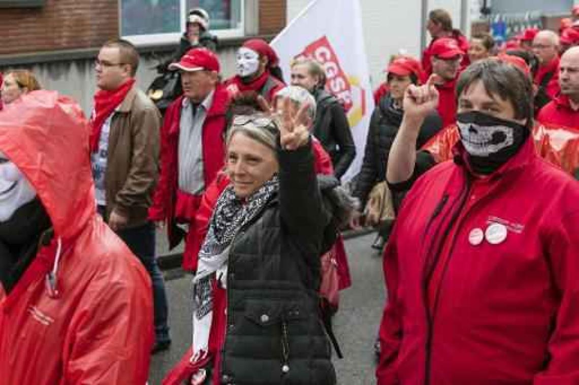Stakingsoproep breidt uit in Wallonië