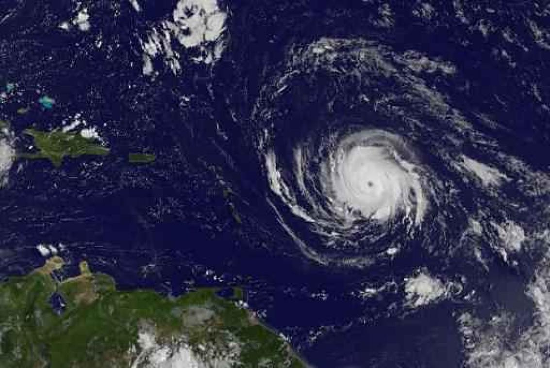 Orkaan Irma - Orkaan bereikt Caraïbische eiland Barbuda