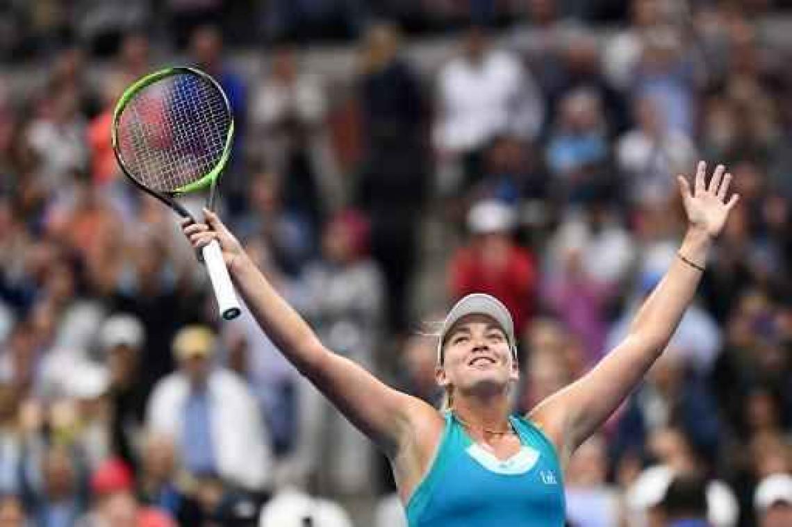 Thuisspeelster Coco Vandeweghe mept topreekshoofd Karolina Pliskova naar huis op US Open