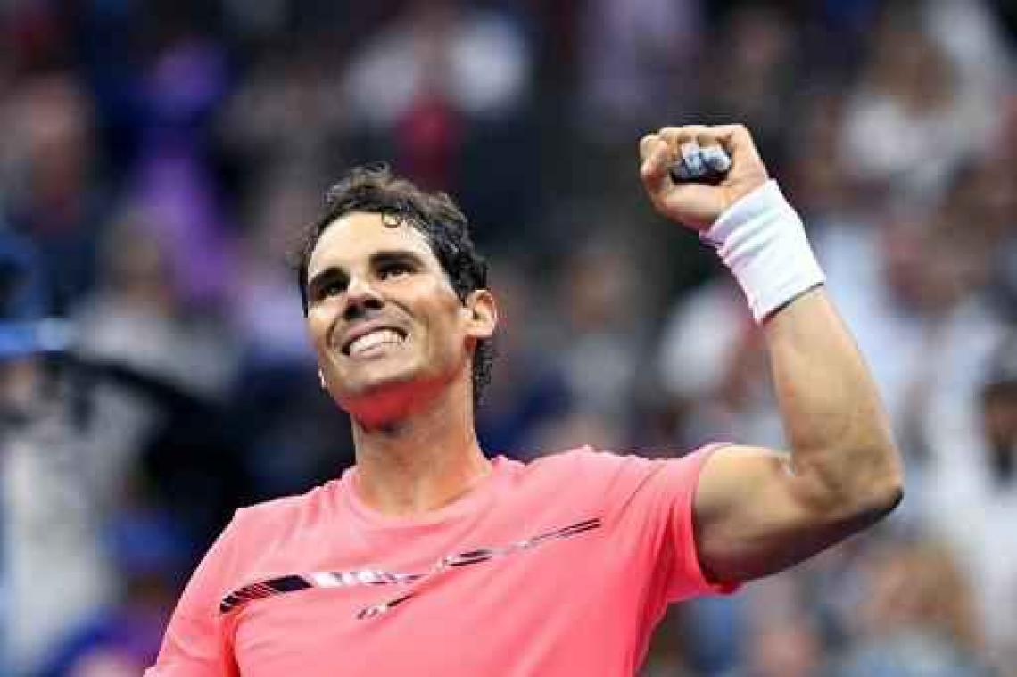 US Open - Rafael Nadal ontdoet zich in mum van tijd van Goffin-killer Andrey Rublev