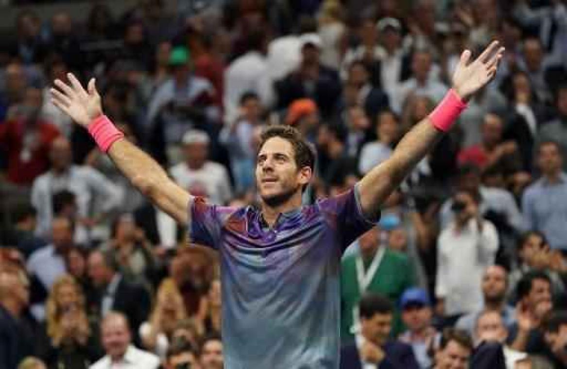 US Open - Del Potro schakelt Federer uit