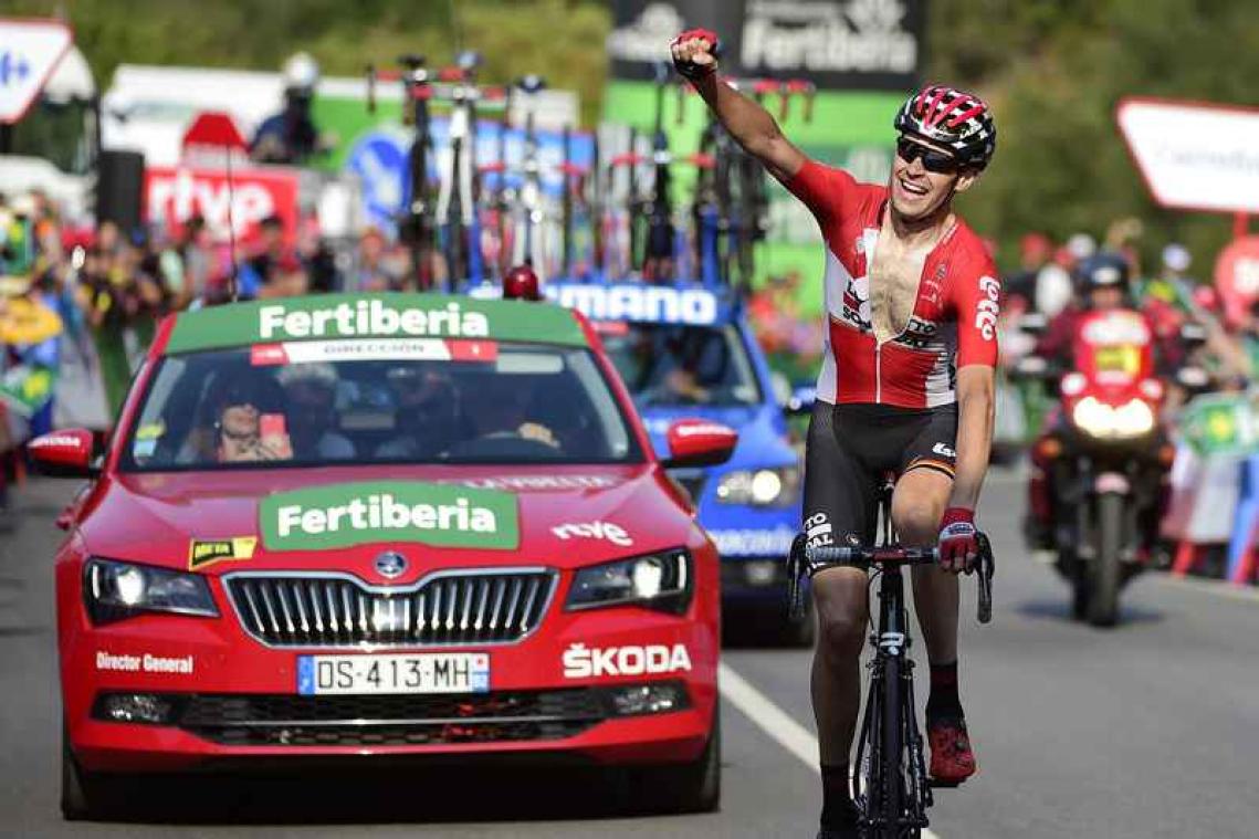 Armée klautert naar straffe ritzege in Vuelta