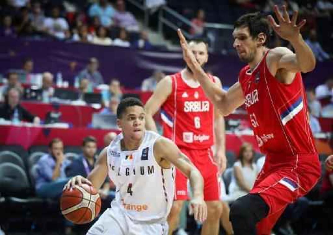 EK basket - België krijgt basketballes van Servië
